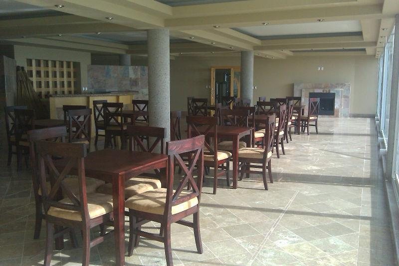 Resident clubhouse and gathering area at Las Palmas oceanfront community in Rosarito Baja California